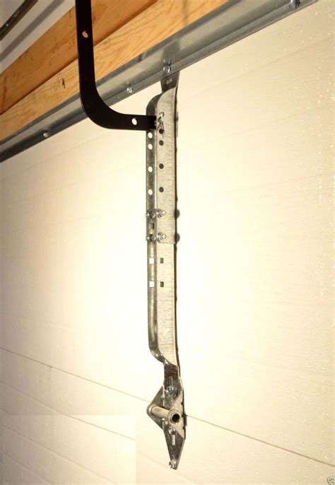 garage door opener metal bracket|reinforcement bracket for garage door.